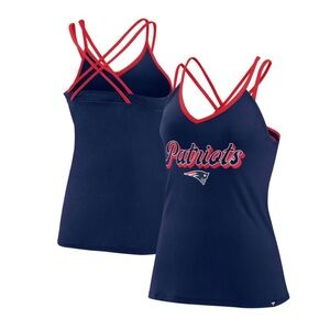 Patriots Navy Blue Strappy Tank Top